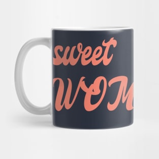 sweet women up t-shirt Mug